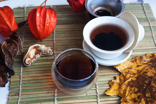 istock Autumn China tea Party. Candid. 1290079118