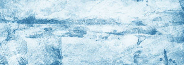 istock Abstract vintage blue and white background pattern with texture and painted old grunge pattern 1290083185