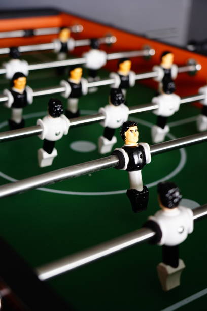 istock Close-up Soccer table game 1290086656