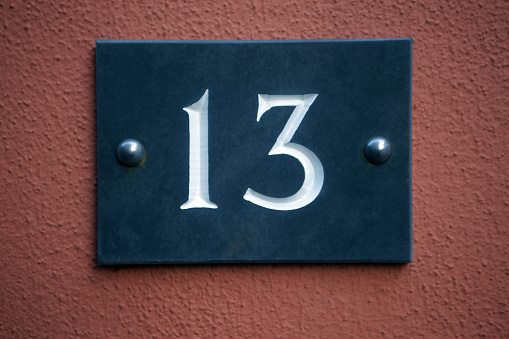 door number 13