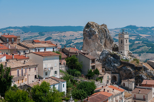 Pietracupa is an Italian town of 207 inhabitants in the province of Campobasso, in Molise. The etymology of the name is a stone compound, as it is built on a huge limestone formation, the \