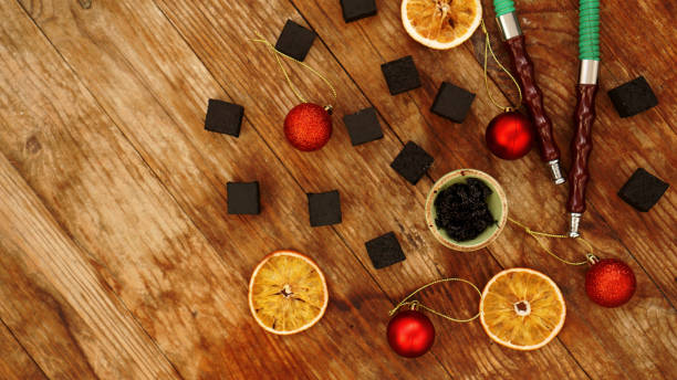 istock Hookah background for new year and christmas. 1290097832