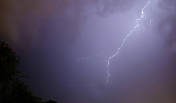 istock Lightning, catching lightning on a stormy night, pure energy, intense light. 1290099307