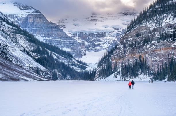 istock Lake Louise in Winter 1290100278