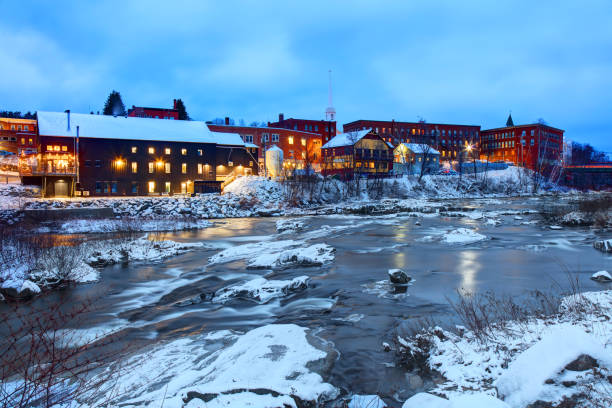 istock Winter in Littleton, New Hampshire 1290109000