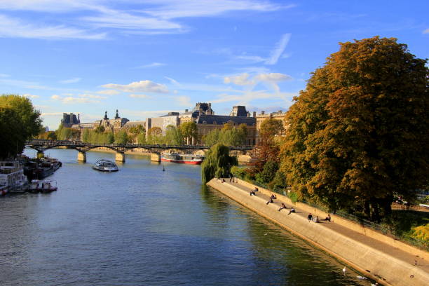 istock View of the canal in Paris 1290111632