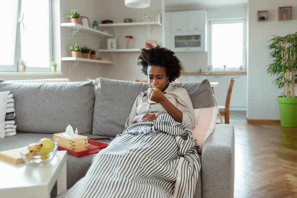 istock Woman infected with cold 1290113092