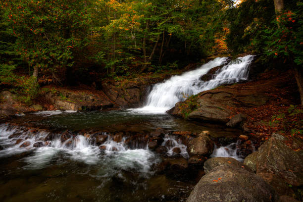 istock Hatchery Falls in Ontario, Canada in autumn 1290121198