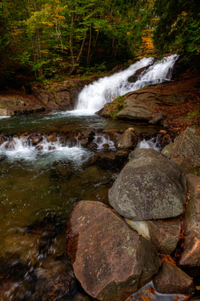 istock Vertical of Hatchery Falls in Ontario, Canada 1290121221