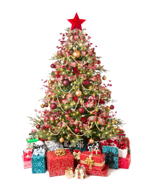 istock Decorated Christmas Tree with Gifts 1290124064