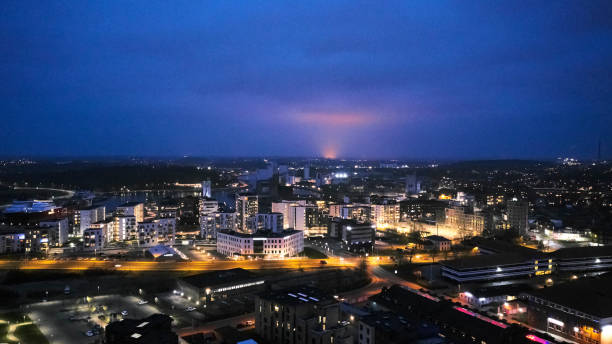 istock Odense Harbor and residential area 1290146767