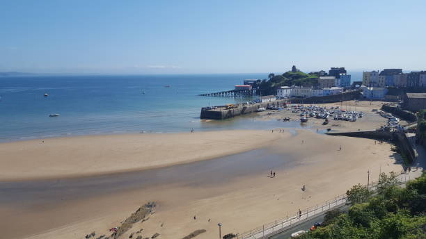 istock Tenby North Beach and Harbour 1290148844