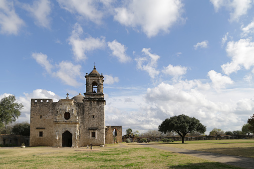 San Antonio Missions National Historical Park in San Antonio, Texas, USA