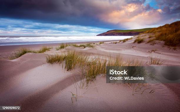 Welsh Coastline Stock Photo - Download Image Now - Beach, UK, Wales