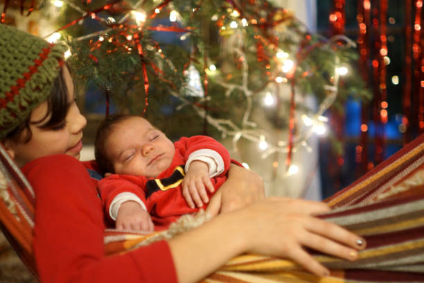 istock brothers at Christmas 1290170822