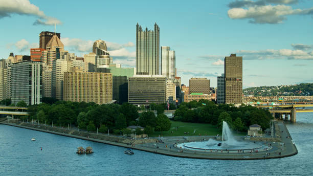 istock Drone Shot of Point State Park and Downtown Pittsburgh 1290171780