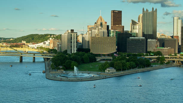 istock Point State Park and Downtown Pittsburgh at Sunset 1290171813