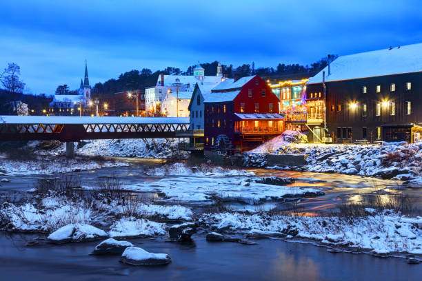 istock Winter in Littleton, New Hampshire 1290178222