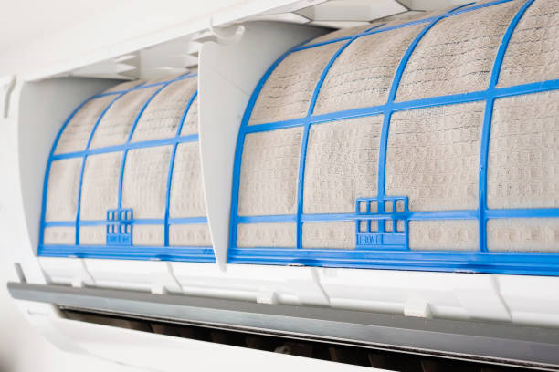 istock air conditioner with dirty filter close up 1290186137