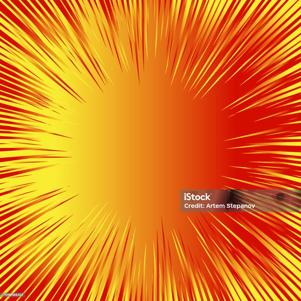 Comic Fast Background Speed Line Fast Motion Background Comic Illustration With Lines Stock ...