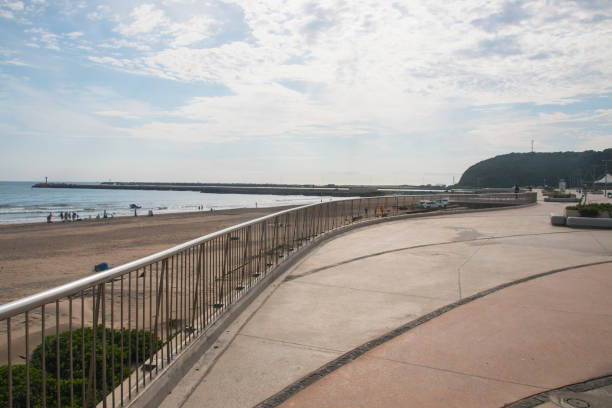 istock Boardwalk at Durban Beachfront Overlooking Bluff and Ocean 1290209297