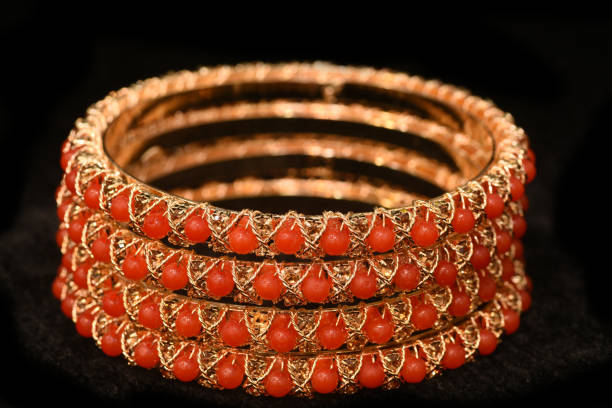 istock Indian Designer Bangles Bracelets Jewelry 1290209375