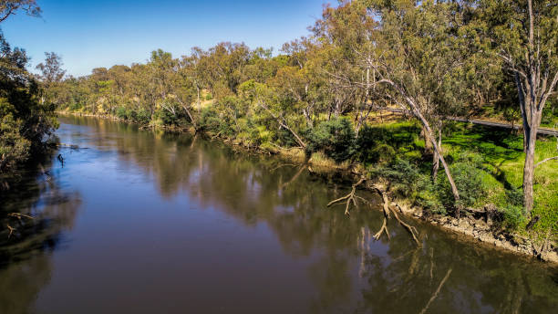 istock Aerial view of Goulburn River 1290211991