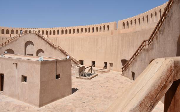 istock Enormous Cylindrical Tower, Nizwa Castle 1290214487