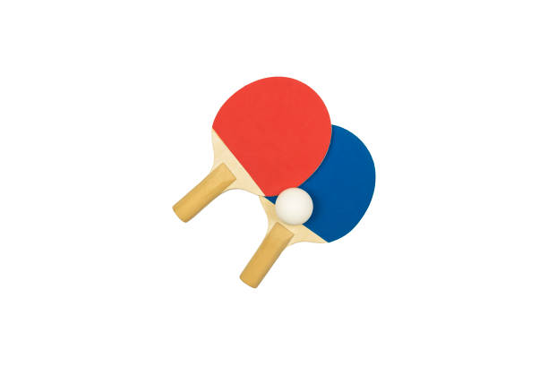 istock Two table tennis rackets are ready for the ping-pong competitions 1290221005