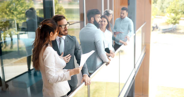 istock Business people day at modern business office 1290228957