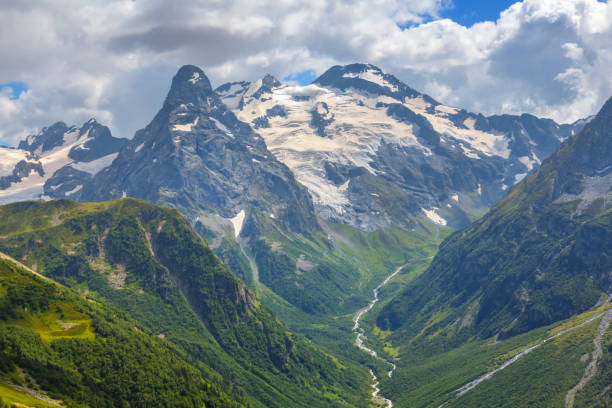 istock caucasian green mountain landscape 1290232011