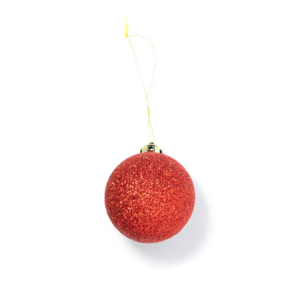 istock Christmas red decorations on a white background. Flat lay. 1290233101