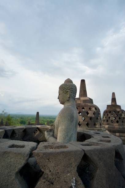 Borobudur Temple stock photo