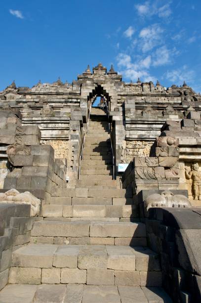 Borobudur Temple stock photo