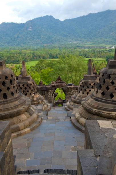 Borobudur Temple stock photo