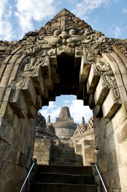 Borobudur Temple stock photo