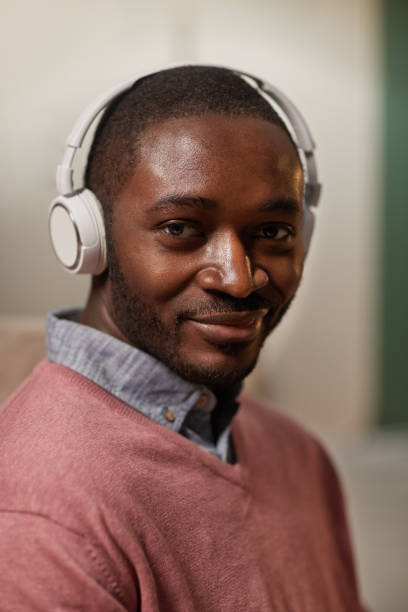 istock African man in headphones 1290244334