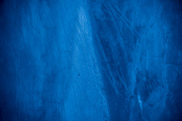 istock Old wall pattern texture cement blue dark abstract  blue color design are light with black gradient background. 1290244839