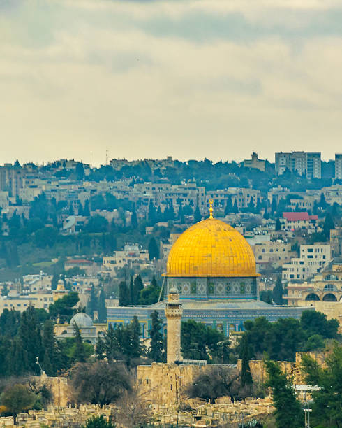 istock Old Jerusalem Aerial Cityscape, Israel 1290245944