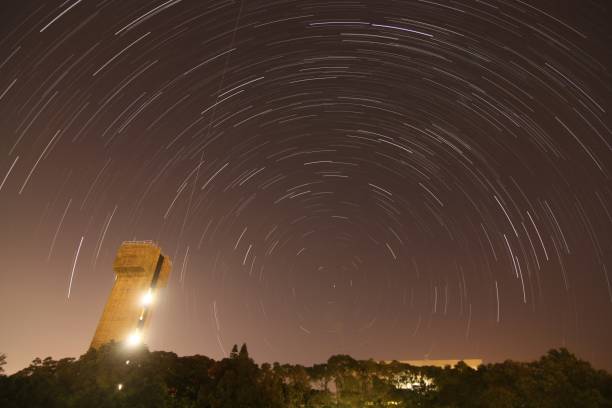 istock Startrails in Hong Kong 1290247566