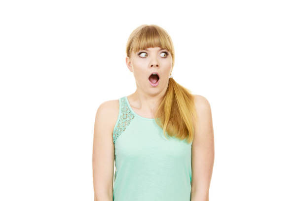 istock Concerned scared shocked woman 1290248662