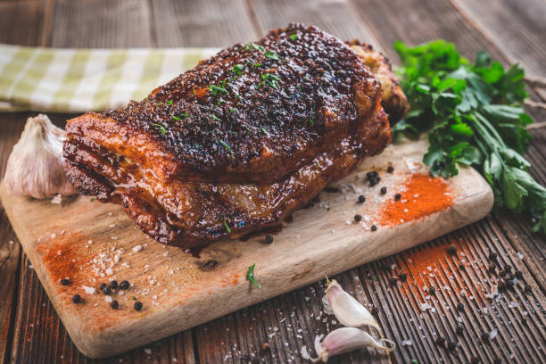 istock Amazing Stuffed Spare Ribs 1290252877