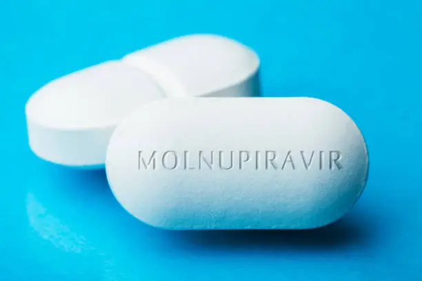 Photo of COVID-19 experimental antiviral drug MOLNUPIRAVIR