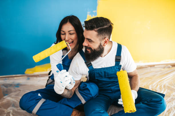 istock Home renovation and wall painting 1290265279