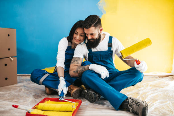 istock Home renovation and wall painting 1290265342