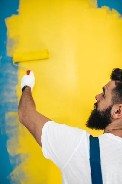 istock Home renovation and wall painting 1290265374
