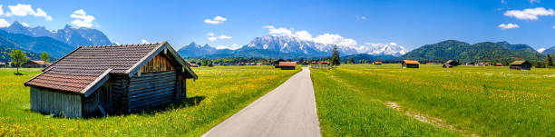 landscape at the wetterstein mountains