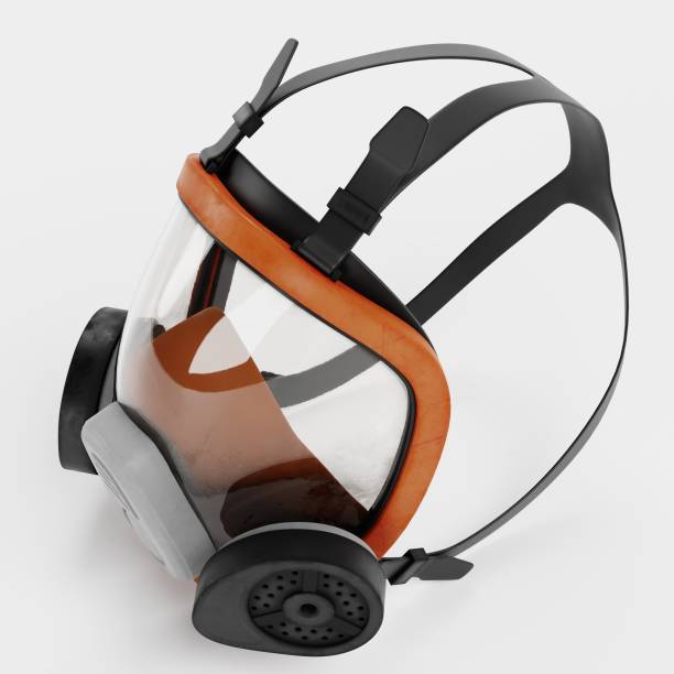 istock Realistic 3D Render of Gas Mask 1290276764