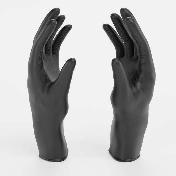 istock Realistic 3D Render of Latex Gloves 1290277307