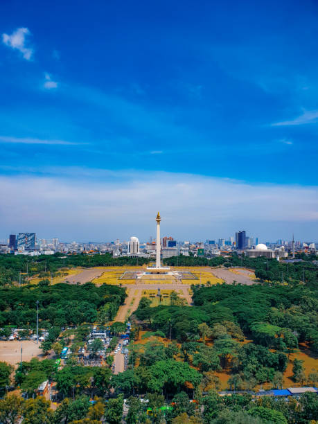 istock The blue sky of Jakarta 1290278813